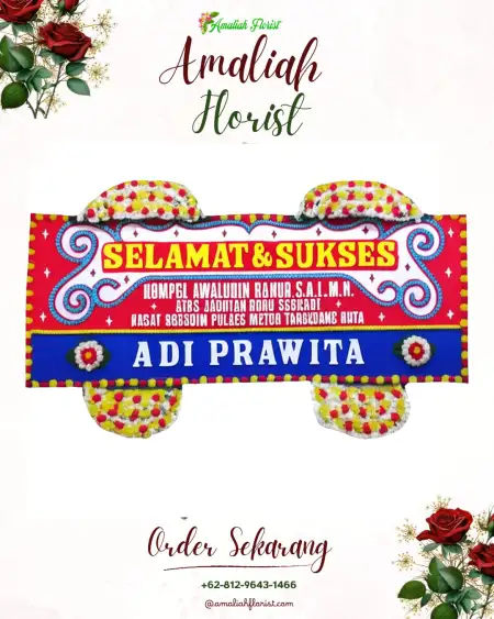 Papan Bunga Ucapan Selamat Sendangijo